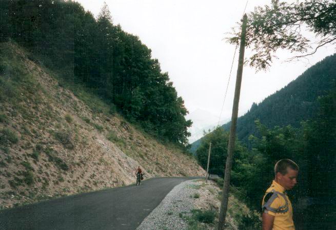 vjezd na Col d Allos